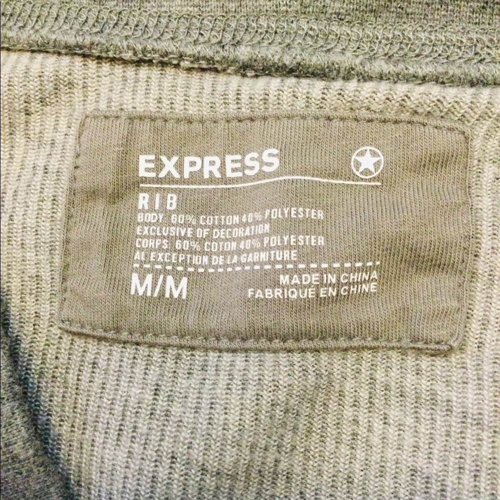 Express Light Weight Button Cardigan Sweater Sz. M - image 3